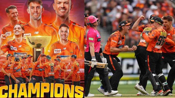 BBL Final 2026: ఆరోసారి BBL టైటిల్ గెలుచుకున్న‌ పెర్త్ స్కార్చర్స్..చెన్నై, ముంబై రికార్డులు బ్రేక్‌