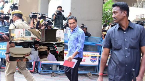 BRS: జూబ్లీహిల్స్ పీఎస్ వద్ద హైడ్రామా.. కేటీఆర్ విడుదల కోసం బీఆర్ఎస్ విద్యార్థి విభాగం ఆందోళన!
