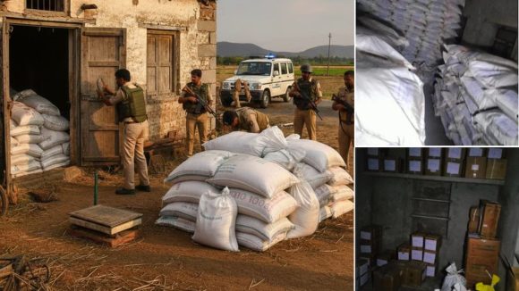 Rajasthan Police seized: గణతంత్ర దినోత్సవానికి కొద్దిగంటల ముందు.. 10 వేల కిలోల పేలుడు పదార్థాలు సీజ్