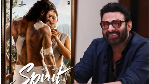 Prabhas On Spirit poster: స్పిరిట్ ఫస్ట్ లుక్ పోస్టర్ పై ప్రభాస్ రియాక్షన్.. ది బెస్ట్ అంటూ