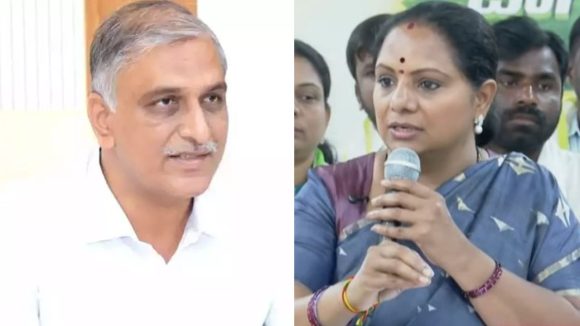Kalvakuntla Kavitha: హరీశ్​రావు ఓ గుంట నక్క.. కవిత సెటైర్‌