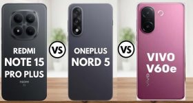 Smartphone Comparison: రెడ్మీ నోట్ 15 ప్రో+ vs వివో V60e vs వన్‌ప్లస్ నార్డ్ 5.. 2026లో ఏ ఫోన్ బెస్ట్?
