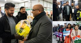 Zurich Airport : జ్యురిచ్‌కు చేరుకున్న రేవంత్ టీమ్.. ఎయిర్‌పోర్టులో రాయబారి-తెలుగు ప్రజల ఘనస్వాగతం