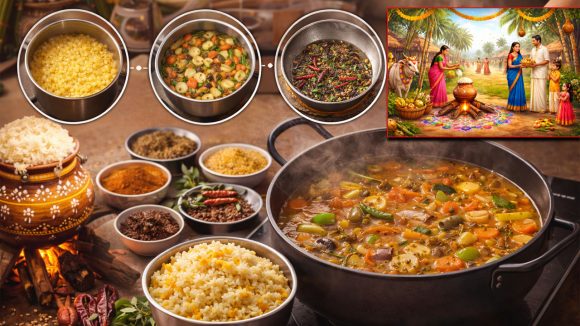 Sambar Recipe: సాంబార్ లేనిదే సంక్రాంతి పండగ అసంపూర్ణం.. ఇంట్లో అద్భుతంగా తయారు చేసుకునే సింపుల్ పద్ధతి!