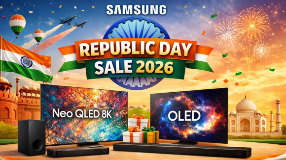 Samsung Republic Day Sale 2026: ఇలాంటి ఛాన్స్ అస్సలు మిస్ అవ్వద్దు.. స్మార్ట్ టీవీతో పాటు రూ.93వేల సౌండ్‌బార్ ఫ్రీ భయ్యా!