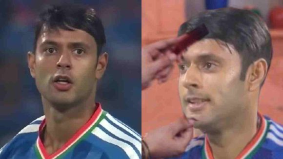 Shivam Dube Hairstyle: సిక్సుల వీరుడు దూబే, పాలు తాగే బుడ్డోడు అయ్యాడేంట్రా బాబు