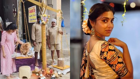 Tollywood: సమ్మక్క సారలమ్మ జాతరలో హీరోయిన్ అణుచిత ప్రవర్తన.. నెటిజన్స్ మండిపాటు