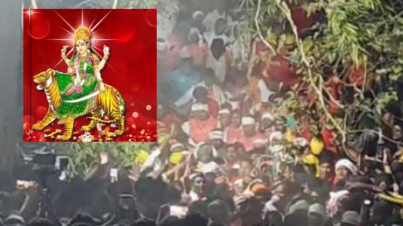 Medaram Jatara: మేడారం జనారణ్యం.. వనదేవత సమ్మక్క ఆగమనం.. గాల్లోకి ఎస్పీ కాల్పులు..