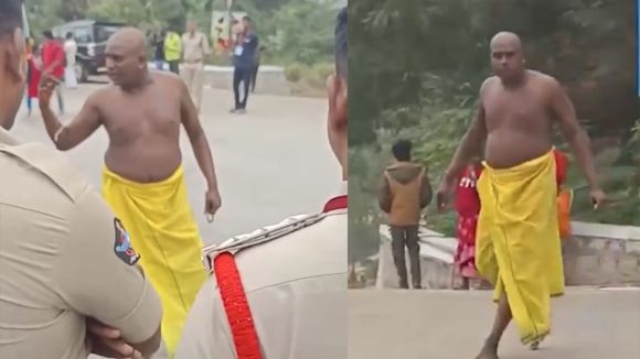 Tirumala News: తిరుమల ఘాట్ రోడ్‌లో.. అజ్ఞాత వ్యక్తి హల్‌చల్.. నేనే దేవుడిని అంటూ..?