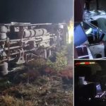 Kothagudem Bus Accident: కొత్తగూడెం జిల్లాలో ప్రమాదం.. ట్రావెల్ బస్సు బోల్తా, స్పాట్‌లో 40 మంది