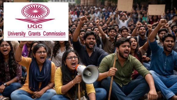 UGC Regulations: చిచ్చు రేపిన యూజీసీ ‘ఈక్విటీ’ నిబంధనలు.. సుప్రీంకోర్టులో పిటిషన్, విద్యార్థుల నిరసనలు