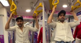 Varun Dhawan: మెట్రో ట్రైన్ లో హీరో విన్యాసాలు.. ఫైన్ విధించిన అధికారులు.. మరొకరికి వార్నింగ్ అంటూ!
