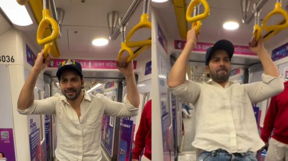 Varun Dhawan: మెట్రో ట్రైన్ లో హీరో విన్యాసాలు.. ఫైన్ విధించిన అధికారులు.. మరొకరికి వార్నింగ్ అంటూ!