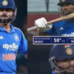 IND VS NZ 3rd Odi: విరాట్ కోహ్లీ భీక‌ర సెంచ‌రీ..తగ్గేదే లే అంటూ రెచ్చిపోయిన‌ నితీష్ కుమార్