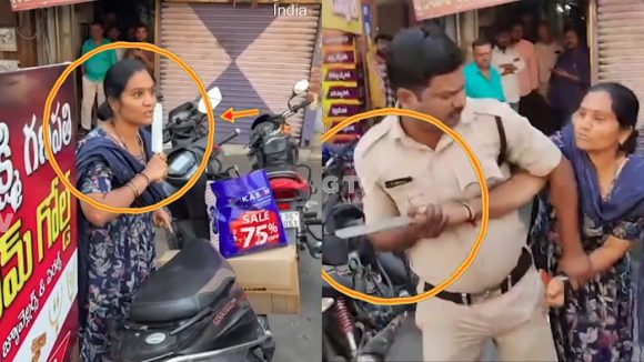 Warangal Crime: కత్తి పట్టుకుని భర్తను పరుగులు పెట్టించిన భార్య.. పోలీసులు కాస్త లేటయితే?