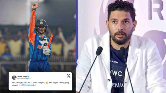Yuvraj Singh: అభిషేక్ వ‌ర్మ పిల్ల‌బ‌చ్చాగాడు..100 జ‌న్మలు ఎత్తినా నా రికార్డు బ్రేక్ చేయ‌లేడు