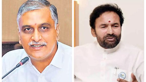 Harish rao : కేంద్రమంత్రికి హరీష్ రావుకు ఏంటి సంబంధం?