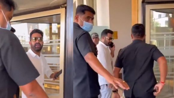 Jr.NTR: ఫోటో తీశాడని.. అభిమానిపై ఎన్టీఆర్ ఆగ్రహం.. వీడియో వైరల్