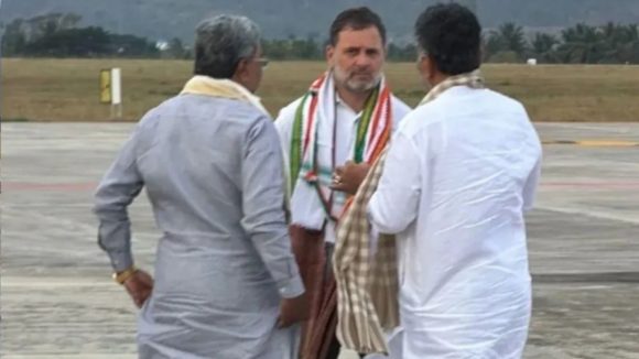 Mysuru Airport: రాహుల్‌తో సిద్ధరామయ్య, డీకే శివకుమార్ మంతనాలు, ఈసారి మార్పు ఖాయమా?
