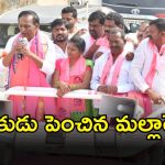 MLA Malla Reddy: మున్సిపల్ ఎన్నికల ప్రచారంలో దూకుడు పెంచిన మల్లారెడ్డి.. కేసీఆర్ అంటూ ప్రచారం