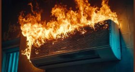 Fire Accident: భారీ అగ్ని ప్రమాదం.. అపార్ట్‌మెంట్‌లో పేలిన ఏసీ.. ఒక్కసారిగా ఎగిసిపడిన మంటలు