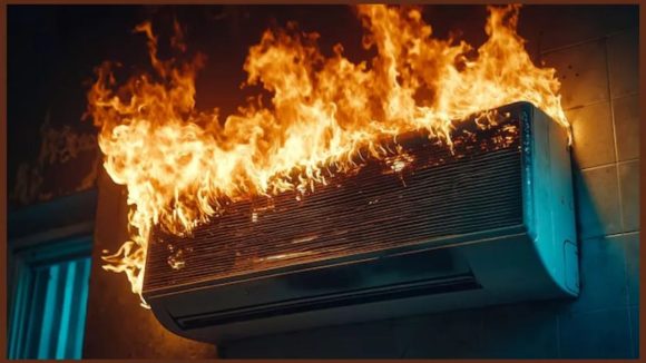 Fire Accident: భారీ అగ్ని ప్రమాదం.. అపార్ట్‌మెంట్‌లో పేలిన ఏసీ.. ఒక్కసారిగా ఎగిసిపడిన మంటలు