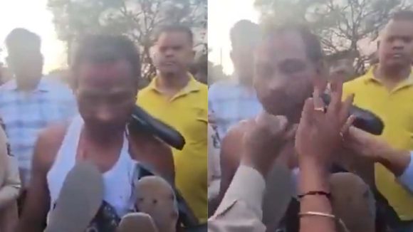 Chhattisgarh: మహిళా కానిస్టేబుల్‌ను వేధించాడని.. చెప్పుల దండ వేసి ఊరేగింపు..