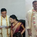 IAS IPS Marriage: హోదా ఉన్నా ఒదిగివున్న వైనం.. నిరాడంబరంగా ఒక్కటైన ఐఏఎస్, ఐపీఎస్ జంట