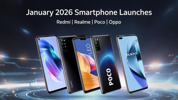 Jan 2026 Phones Launch: 2026లో ముందుగా లాంచ్ కాబోతున్న స్మార్ట్‌ఫోన్‌లు.. జనవరిలో ఒప్పో, పోకో, రియల్‌మీ విడుదలకు రెడీ