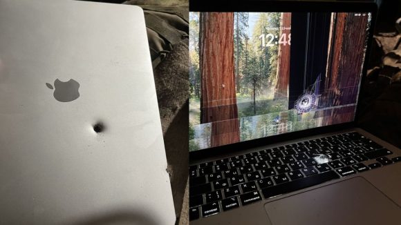 MacBook Air Attack: యుక్రెయిన్ యుద్ధంలో మ్యాక్‌బుక్ ఎయిర్‌ని తాకిన బాంబు.. దాడి జరిగినా పనిచేస్తున్న ల్యాప్‌టాప్