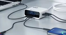 Portronics Adapto 100D: కేబుల్స్ చిక్కుముడి సమస్య ఇక ఉండదు.. ఒకేసారి 4 డివైజ్‌లు ఛార్జ్ చేసే చిన్న అడాప్టర్.. LCD డిస్‌ప్లే కూడా