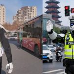Chine Traffic Robot: నడిరోడ్డుపై రోబో పోలీసులు.. ట్రాఫిక్ నియమాలు ఉల్లంఘిస్తే తప్పించుకోవడం అసాధ్యం.. ఎందుకంటే