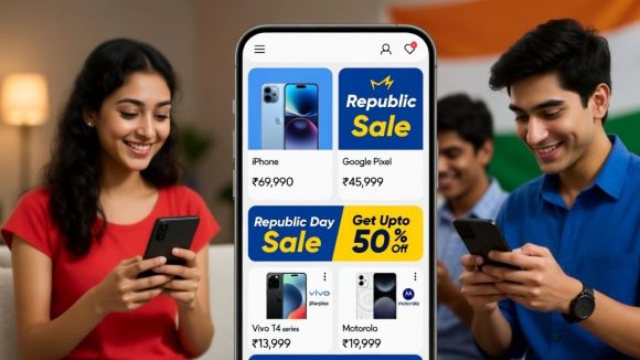 Flipkart Republic Day Sale: ఐఫోన్స్, పిక్సెల్, వివో, మోటోరోలా స్మార్ట్‌ఫోన్స్‌పై బంపర్ డిస్కౌంట్స్.. ఫ్లిప్‌కార్ట్ రిపబ్లిక్ డే సేల్ డీల్స్ ఇవే