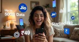 Jio Budget Data Packs: తక్కువ ధరలో 50GB వరకు డేటా.. బడ్జెట్ ప్యాక్స్ కేవలం రూ.49 నుంచి ప్రారంభం