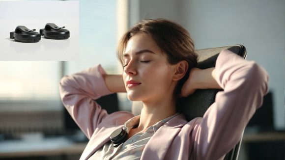 Tiny Massage Gadget: ఆఫీసులో అలసిపోకుండా మసాజ్ చేసే బుల్లి గాడ్జెట్.. షర్ట్ బటన్ సైజులో..  ఎలా పనిచేస్తుందంటే