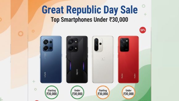Smartphones under Rs 30000: వివో, ఐకూ, వన్‌ప్లస్ మిడ్ రేంజ్ ఫోన్స్ అతి తక్కువ ధరలో.. అమెజాన్ రిపబ్లిక్ సేల్ ఆఫర్స్