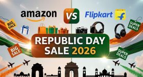 Republic Day Sale 2026: అమెజాన్ vs ఫ్లిప్‌కార్ట్.. రెండు ప్లాట్‌ఫామ్స్‌లో సూపర్ డిస్కౌంట్స్.. ఏది బెటర్?