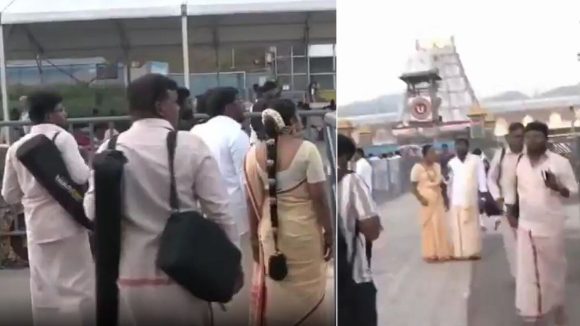Tirumala News: తిరుమలలో  కొత్తజంటకు అదేం పని.. రకరకాల భంగిమల్లో షూట్‌, ఆపై భక్తుల ఆగ్రహం