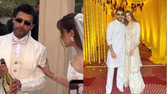 Actress nupur sanon: ప్రియుడిని పెళ్లి చేసుకున్న టాలీవుడ్ హీరోయిన్.. వీడియో వైరల్!