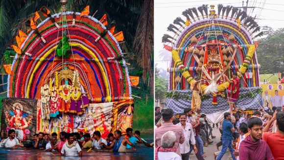 Konaseema prabhala utsavam: కోనసీమలో సంక్రాంతి ప్రభల ఉత్సవాలు, తరలివస్తున్న ప్రజలు