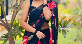 Rithu Chowdary : బ్లాక్ శారీలో రీతూ చౌదరి స్టిల్స్.. చూపులతోనే చంపేస్తుంది మావ..
