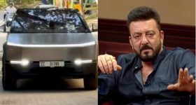 Sanjay Dutt: టెస్లా సైబర్ లో ముంబై రోడ్లపై చక్కర్లు కొట్టిన సంజయ్ దత్.. వీడియో వైరల్!