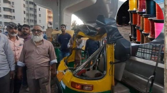 Surat Flyover Accident: చిన్నారితో సహా తల్లిదండ్రుల ప్రాణం తీసిన గాలిపటం.. 77 అడుగుల వంతెన పైనుంచి పడి..