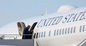 Trump In Davos-2026: ట్రంప్‌కు ఆదిలో అపశృతి.. విమానానికి తప్పిన ముప్పు, మరొక విమానంలో దావోస్‌కు