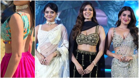 Raja Saab Heroines: సినిమాలో ఏమో కానీ ప్రమోషన్స్ లో కూడా ఈమె డామినేషన్ ఎక్కువే..