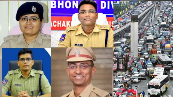 Hyderabad Traffic: హైదరాబాద్ ట్రాఫిక్ సమస్య.. రంగంలోకి యువ ఐపీఎస్ లు..