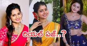 Serial Actress : సీరియల్స్ లలో నటిస్తున్న హీరోయిన్ల రియల్ ఏజ్.. అందరికంటే చిన్నది ఆమెనే..?