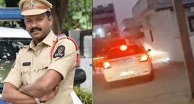 SI Madhu Incident: సినిమా ఫక్కీలో కారు ఛేజింగ్.. ఎస్ఐని ఢీకొట్టి బానెట్‌పై 4 కిలోమీటర్లు తీసుకెళ్లిన కారు.. తప్పించుకున్న ఎస్ఐ.. 