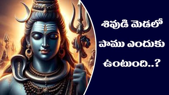 Lord Shiva Snake: పరమశివుడి మెడలో పాము ఎందుకు ఉంటుందో తెలుసా..?