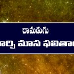 Monthly Horoscope in Telugu: ‘మార్చి రాశిఫలాలు’ :  ఈనెలలో ఆ రాశి వారికి ఆర్థిక పరిస్థితి అద్బుతంగా ఉంటుంది